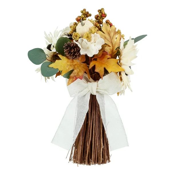 WAY TO CELEBRATE! Standing Floral Arrangement Table Top Decoration, 19.25" - Walmart.com | Walmart (US)