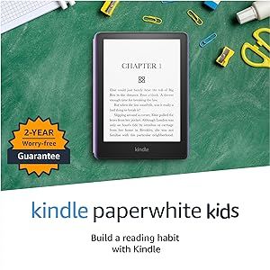 Kindle Paperwhite Kids – kids read, on average, more than an hour a day with their Kindle, 16 G... | Amazon (US)