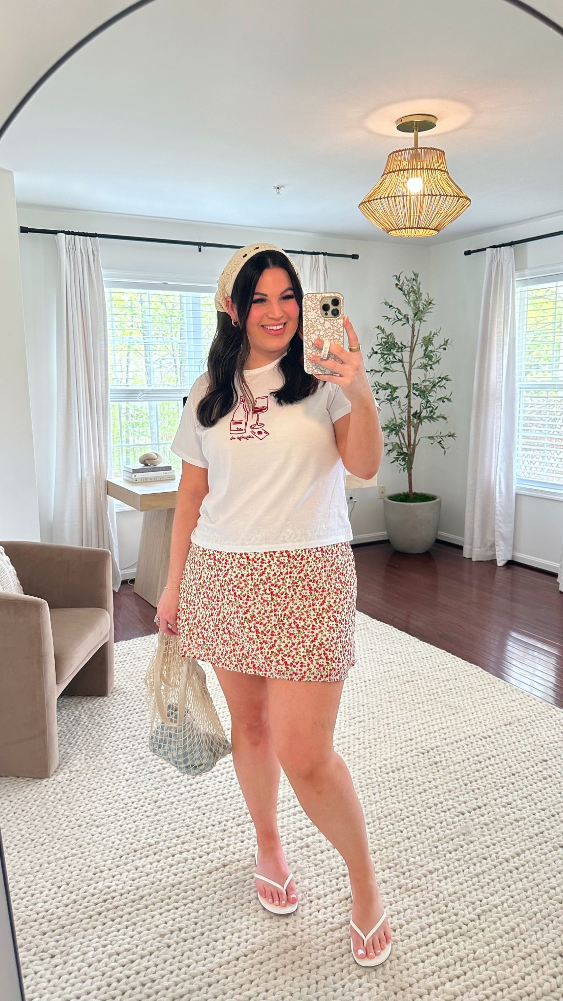 Recreating pinterest outfits as a size 12/14! 

This look is technically not from Pinterest, instead it is from the abercrombie model! But I loved it so much I had to give it a try! How did I dooo? 

I really was not sure about this crochet bandana situation but I actually really like it! And really love how this entire look came out. Think it would be so cute for a farmers market this spring + summer 🪴🫛🌷🍯

Tee - xl
Skort - xl
Flip flips - 10
Bralette - XL 

Pinterest inspired, pinterest recreation, midsize, midsize outfit, midsize style, midsize fashion, abercrombie, abercrombie outfit, abercrombie style, farmers market outfit 



#LTKMidsize #LTKWatchNow #LTKStyleTip