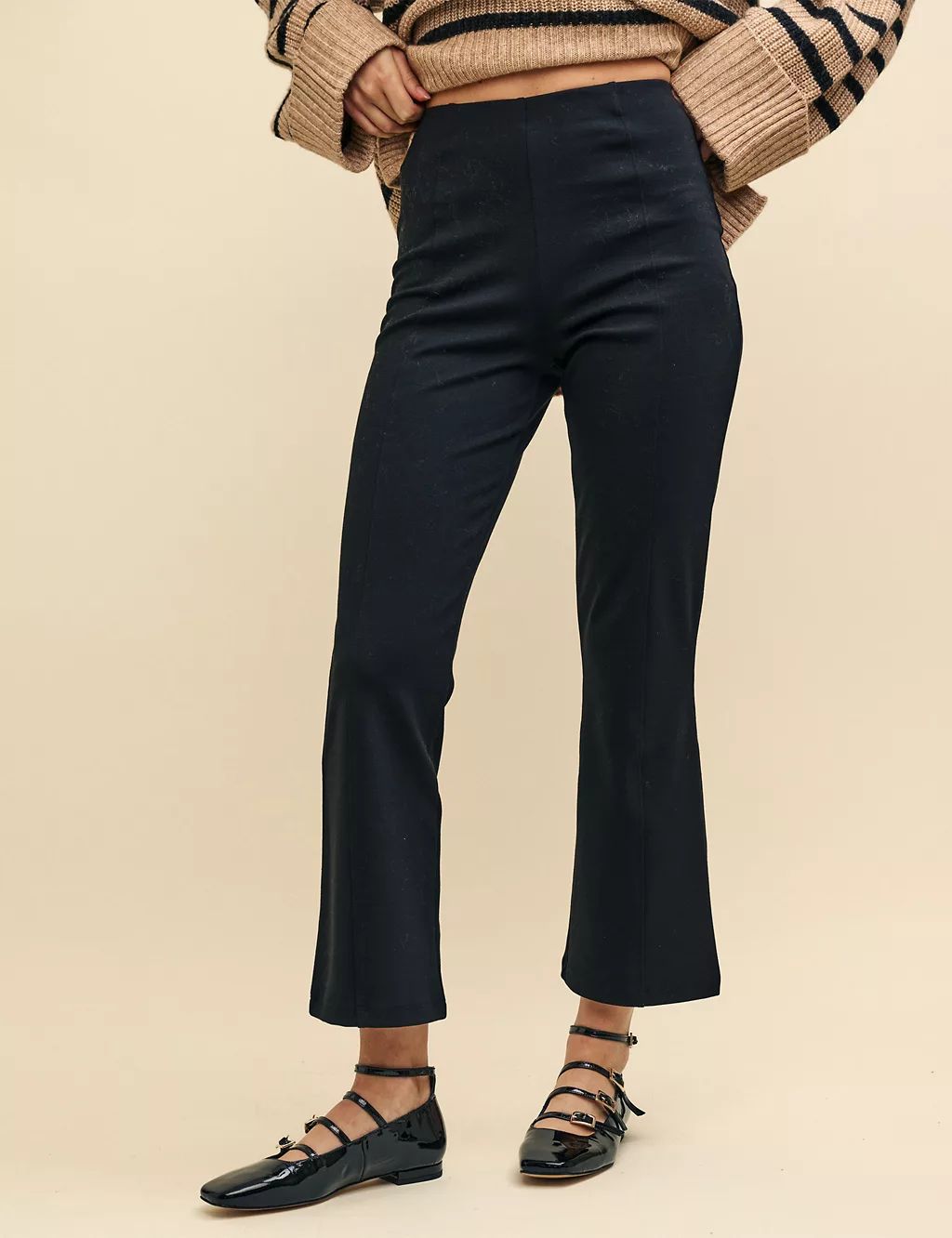 Flared Cropped Trousers | Marks & Spencer (UK)