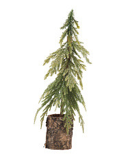 14in Gold Finish Tree In Birch Pot | Marshalls