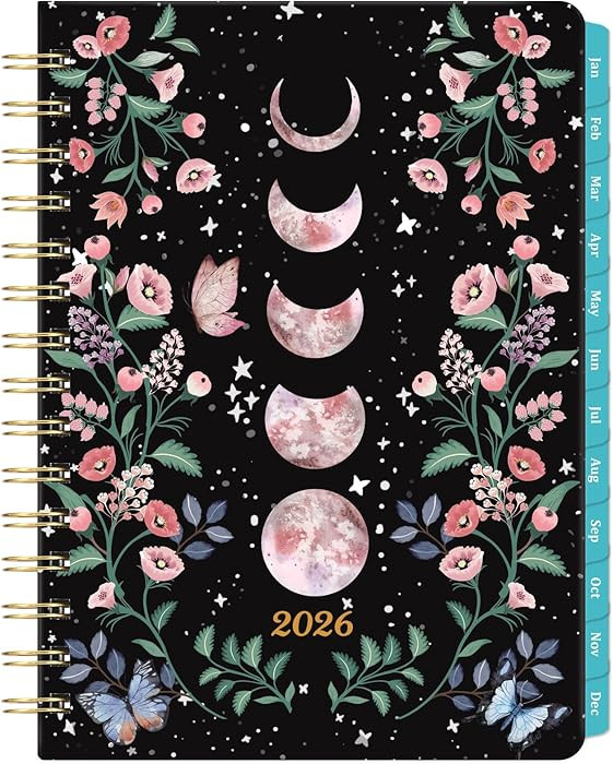 2026 Planner - 2026 Planner Weekly and Monthly with Tabs, Jan. 2026 - Dec. 2026, 6.3" x 8.4", Pla... | Amazon (US)