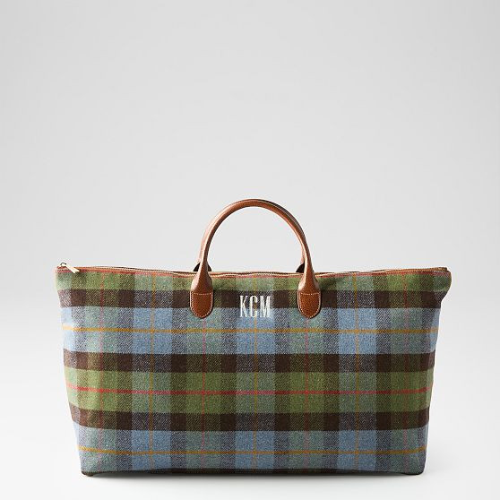 Sutton Plaid Weekender | Mark and Graham