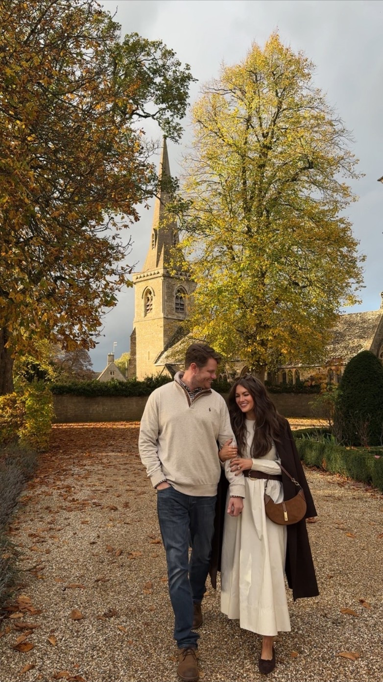 Afternoon tea in the Cotswolds in this Ralph Lauren sweater dress! I love it so much 🤎 Size down in this dress, it runs a little big! 

Ralph Lauren, cable knit, brown wool coat, polo suede handbag, couple outfit, fall dress outfit, sweater dress, white dres in the fall 





#LTKFindsUnder100 #LTKStyleTip #LTKSeasonal