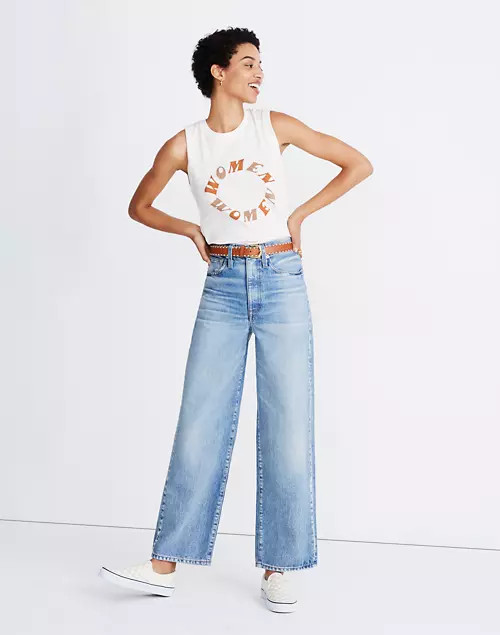 Rivet & Thread High-Rise Wide-Leg Jeans in Mason Wash | Madewell