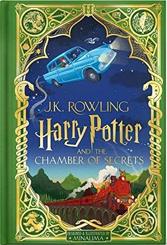 Harry Potter and the Chamber of Secrets (Harry Potter, Book 2) (MinaLima Edition) (2) | Amazon (US)