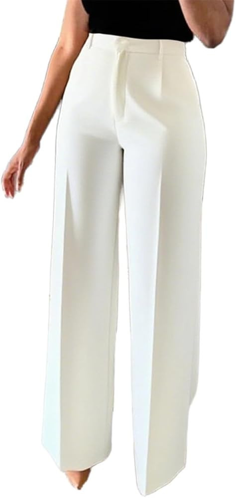 Business Casual Work Pants Dress Office Trousers Slacks with Pockets | Amazon (US)