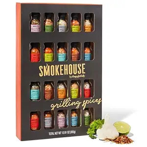 Smokehouse by Thoughtfully Ultimate Grilling Spice Set, Grill Seasoning Gift Set Flavors Include ... | Amazon (US)