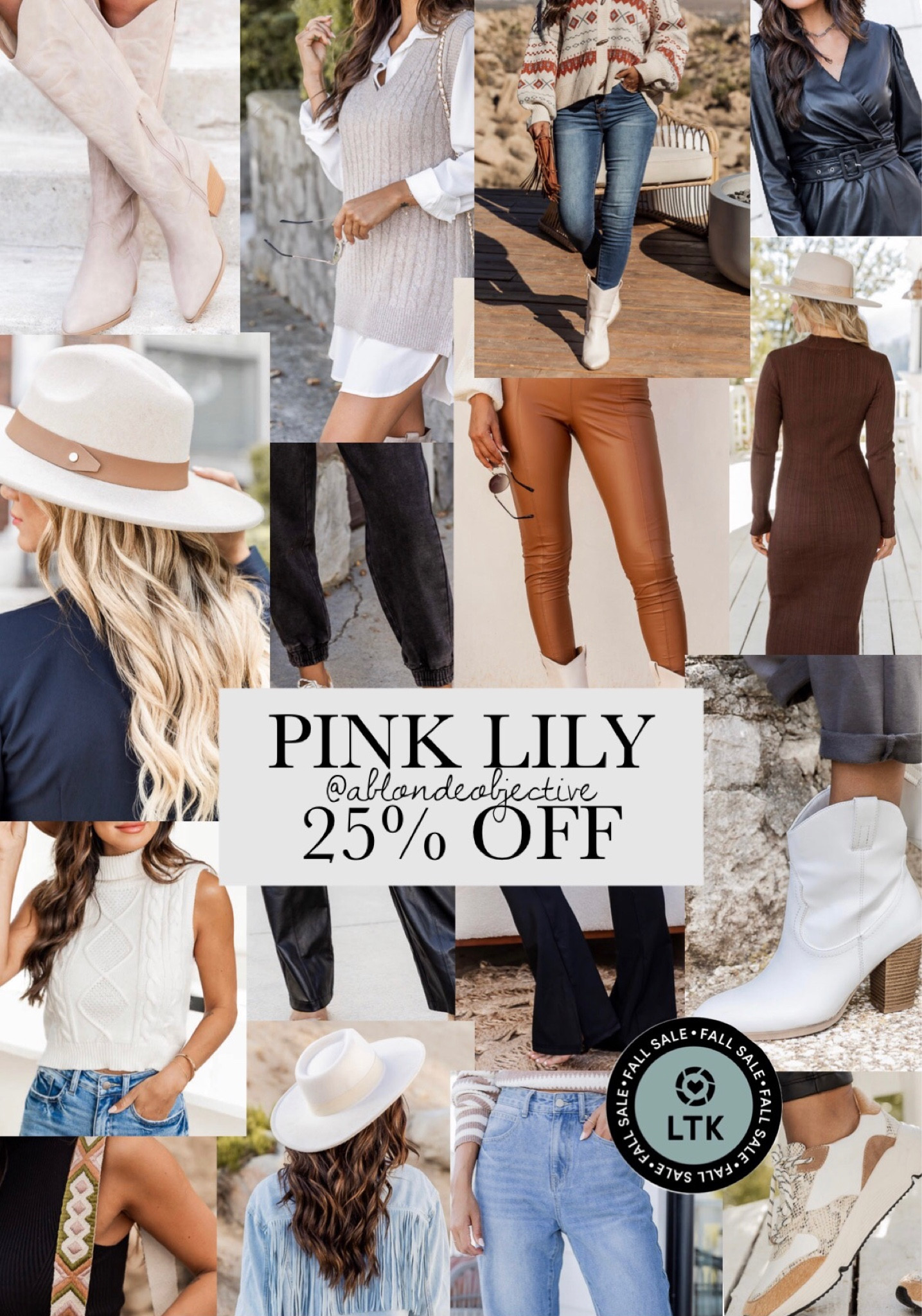 Code: LTKFALL  #pinklily #salealert 

#LTKstyletip #LTKSale #LTKsalealert