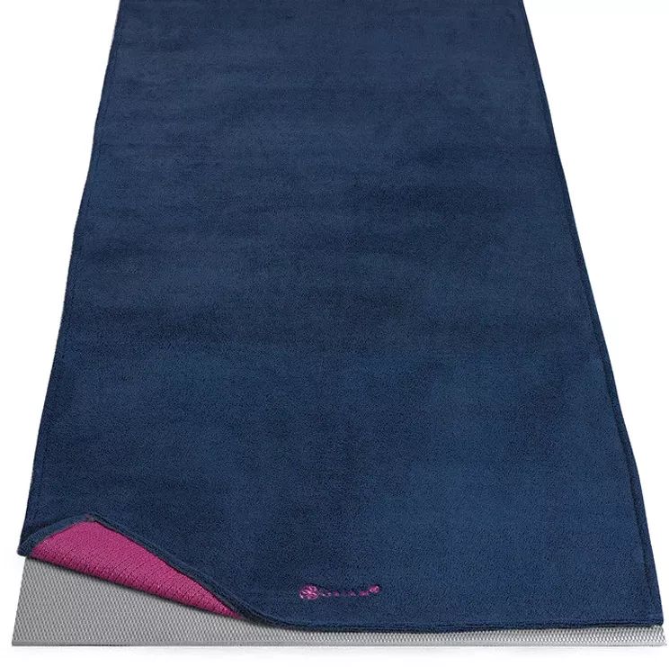 Gaiam Grippy Yoga Mat Towel, Blue | Dick's Sporting Goods