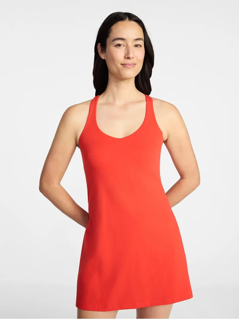 Avia Women's and Women's Plus Active Dress with Built In Bra, Sizes XS-4X | Walmart (US)