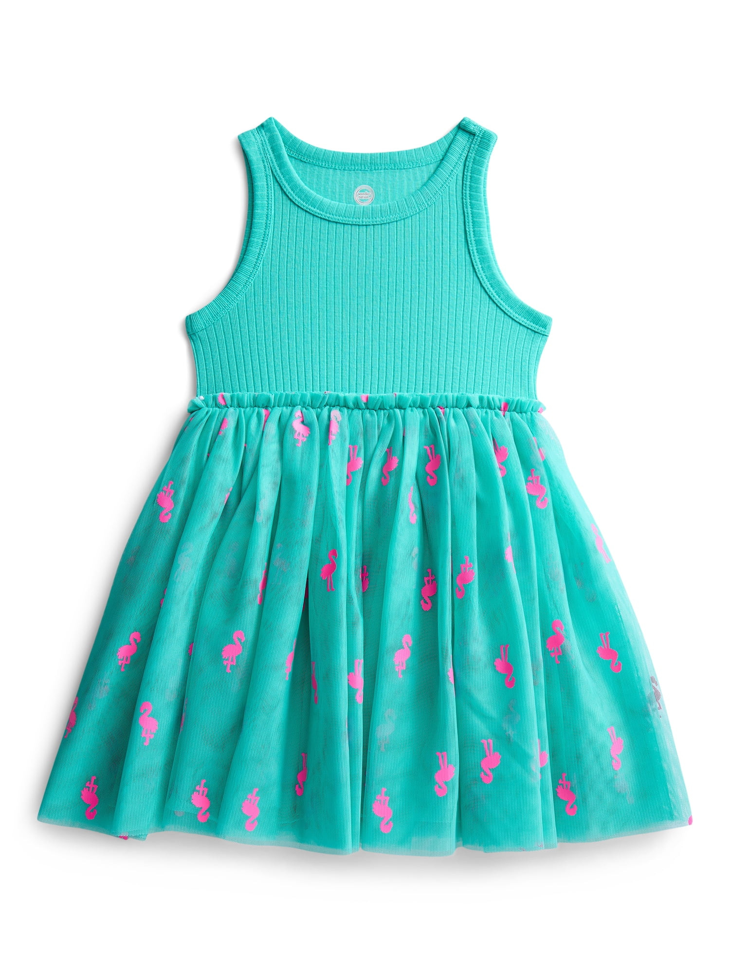 Wonder Nation Toddler Girls Tank Tutu Dress, Sizes 12M-5T | Walmart (US)