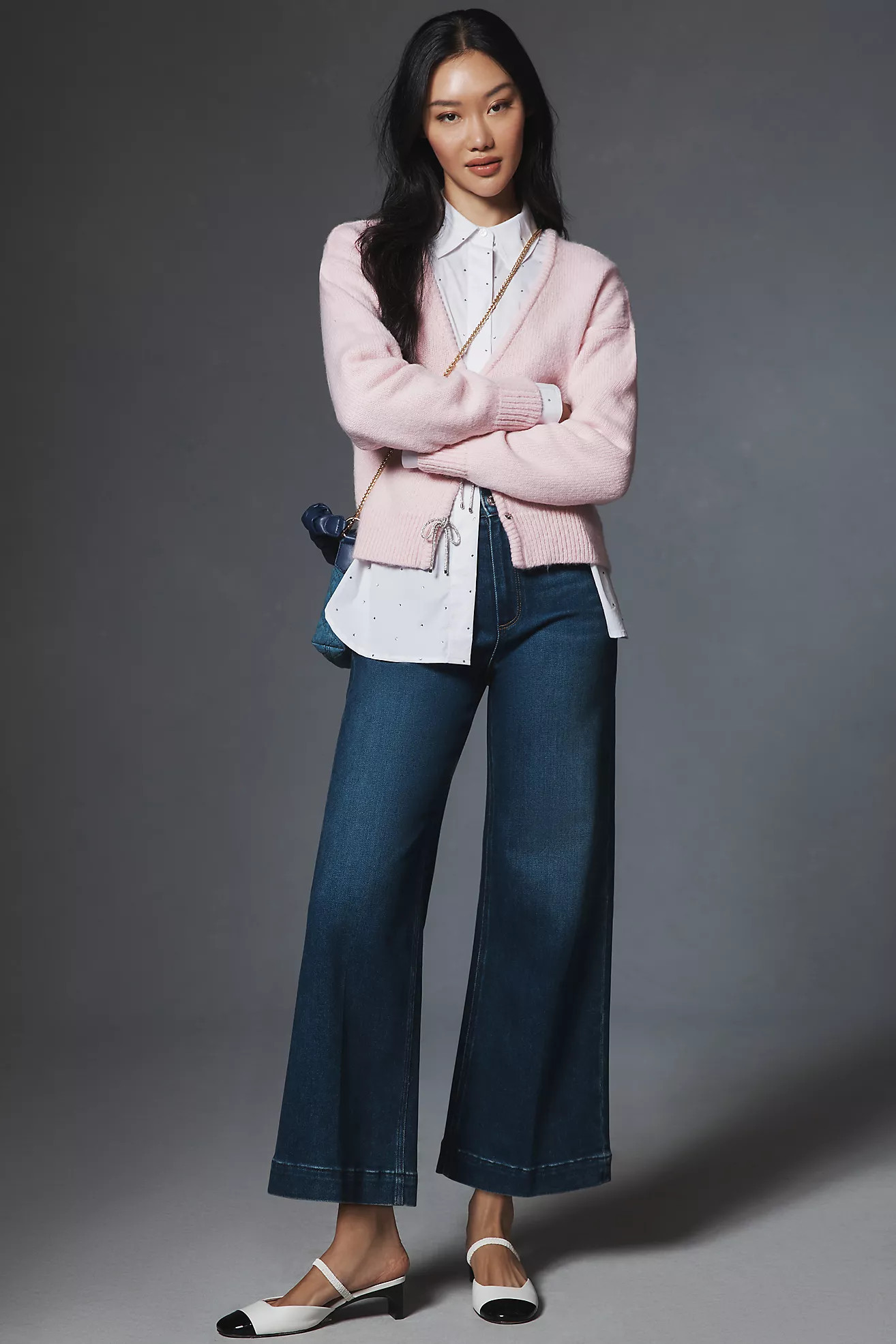 PAIGE The Anessa High-Rise Crop Wide-Leg Jeans | Anthropologie (US)