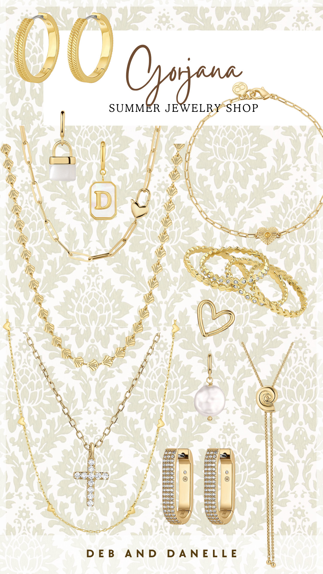I found these stunning Summer jewelry pieces from Gorjana. They have necklaces, bracelets, rings, and charms!! I love that you can mix and match the charms with all of their pieces.  

 #LTKSeasonal