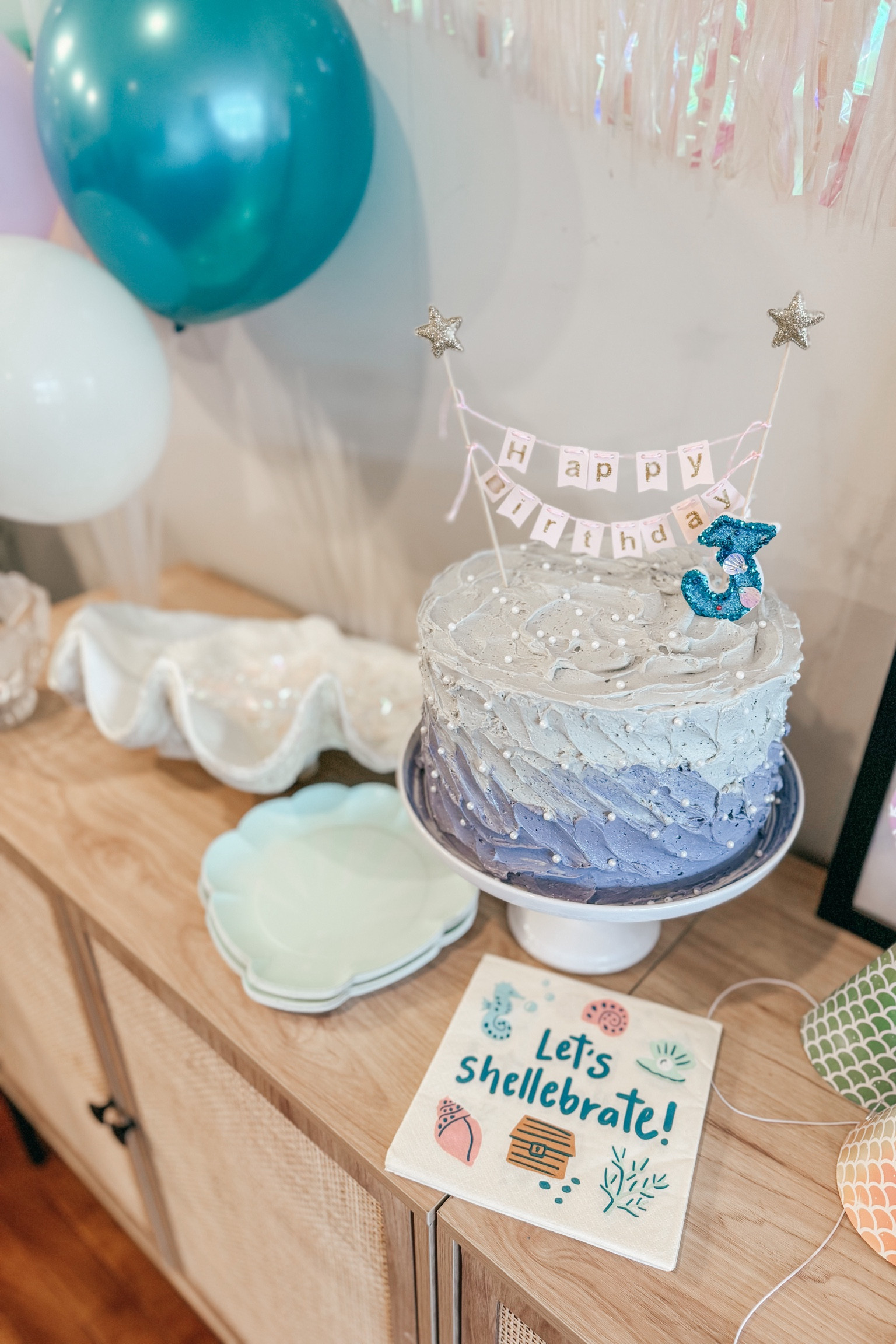 Under the Sea cake for my daughter’s Mermaid Party! 

We found some great mermaid themed party decor at Target… Check it out!

#LTKparties #LTKkids