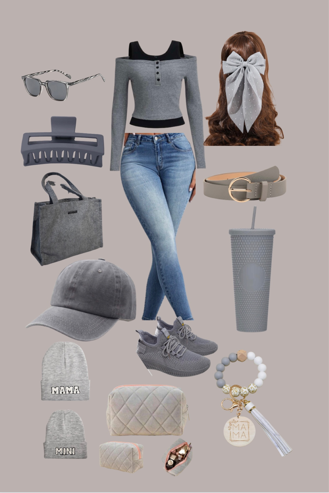 Preppy in Grey 