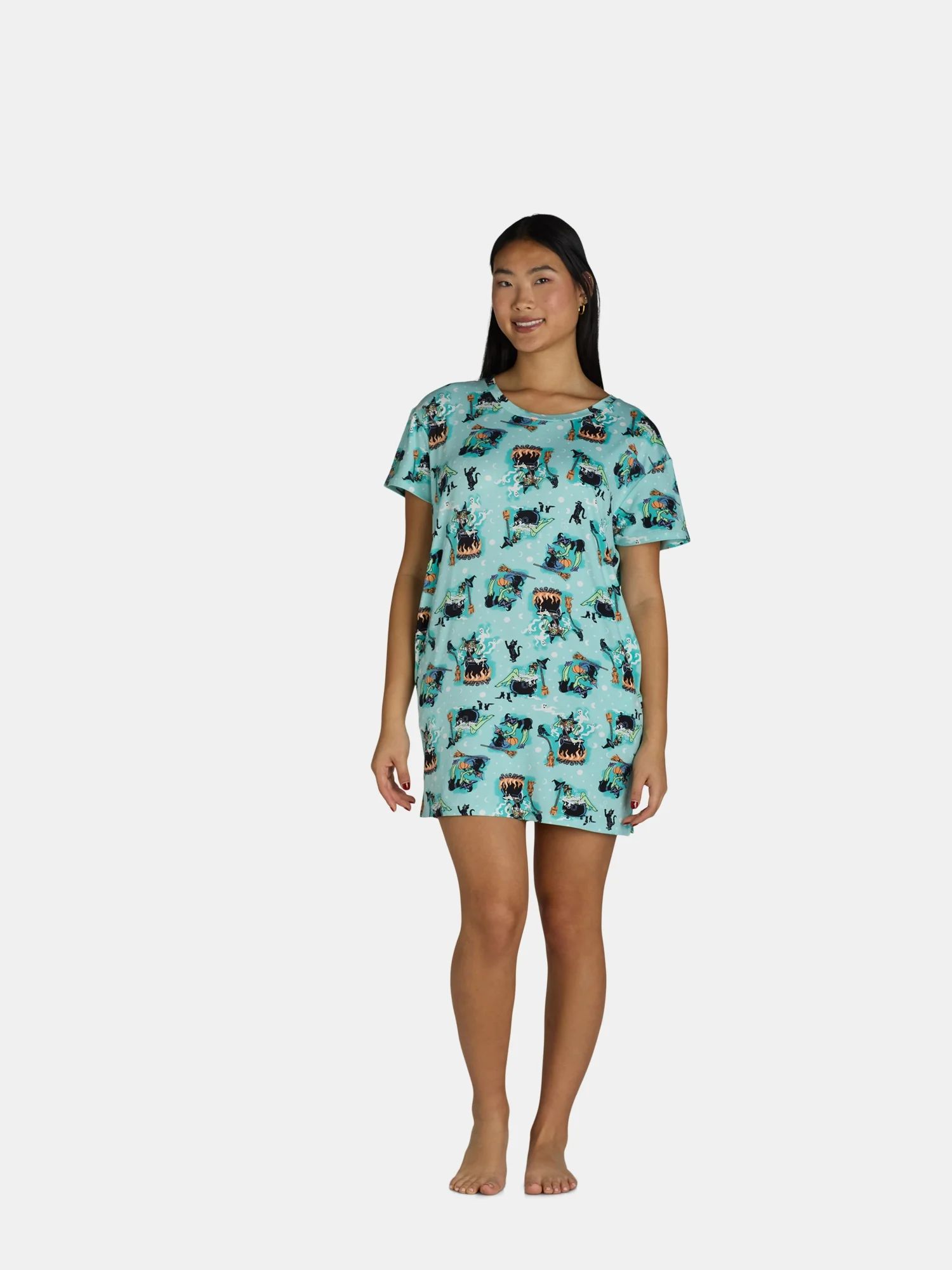 Way to Celebrate Women's Witch Sleepshirt Top | Walmart (US)