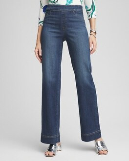 Pull-On Wide Leg Jeans | Chico's