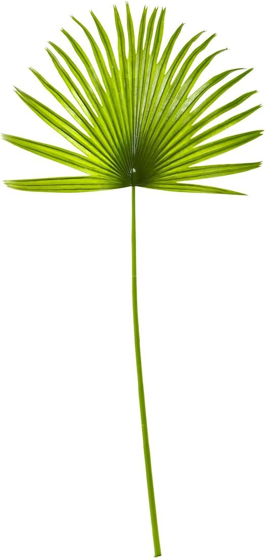 Nearly Natural 2212-S6 33" Fan Palm Artificial Spray Plant (Set of 6), Green | Amazon (US)
