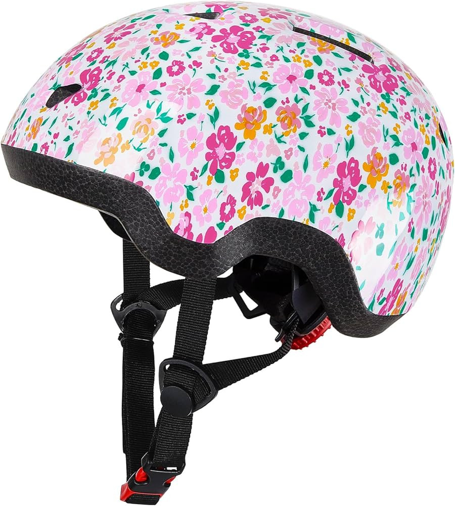 Toddler Helmet, Baby Infant Bike Helmet for Toddlers Age 1-3 Kids Bike Helmet Adjustable Toddler ... | Amazon (US)