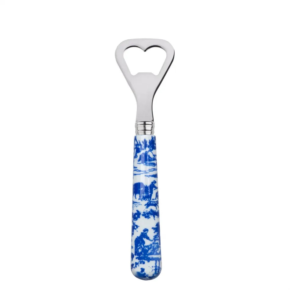 Toile De Jouy Blue Bottle Opener 6.25" | Gracious Style