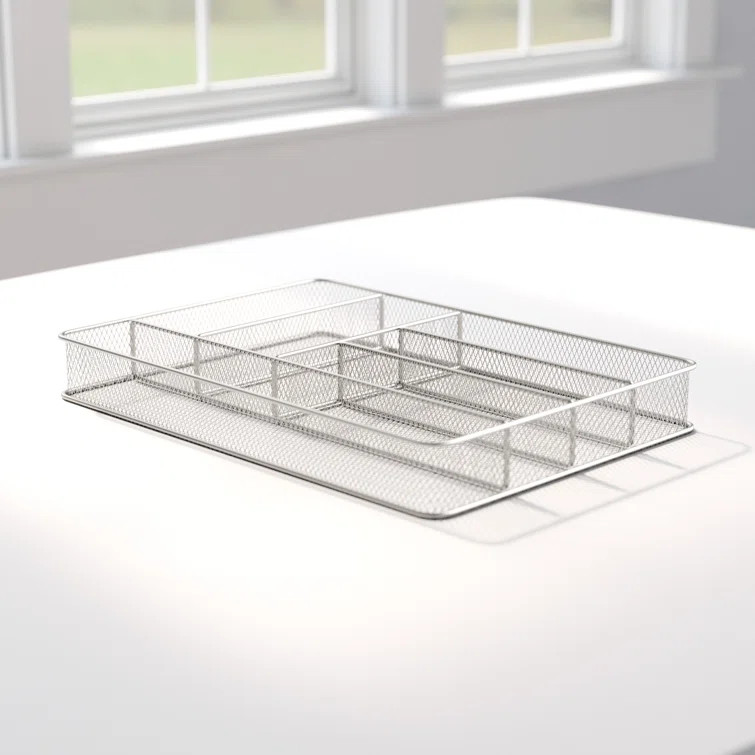 Wayfair Basics® 2" H x 11.25" W x 16" D Flatware & Kitchen Utensils Drawer Organizer | Wayfair North America