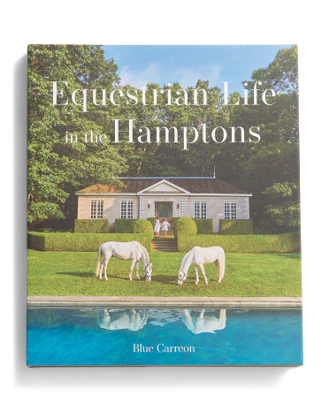 Equestrian Life In The Hamptons Book | TJ Maxx