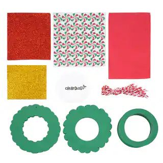Christmas Wreath Ornament Frame Craft Kit by Creatology™ | Michaels | Michaels Stores