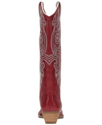 Frye and Co. Women's Irlene Deco Stitch Knee High Western Boots - Macy's | Macy's