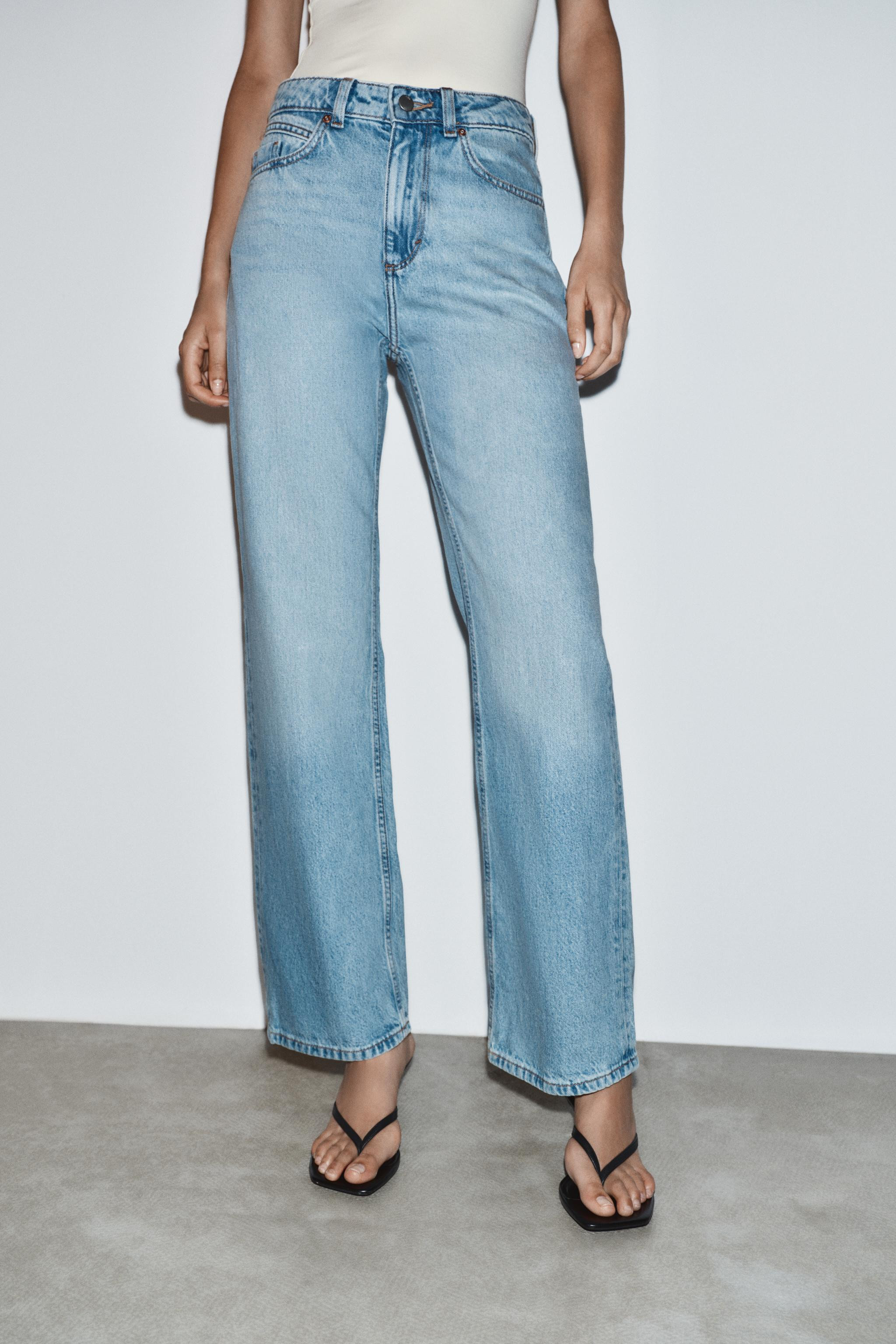 Z1975 HIGH-WAIST REGULAR LONG-LENGTH JEANS | Zara US