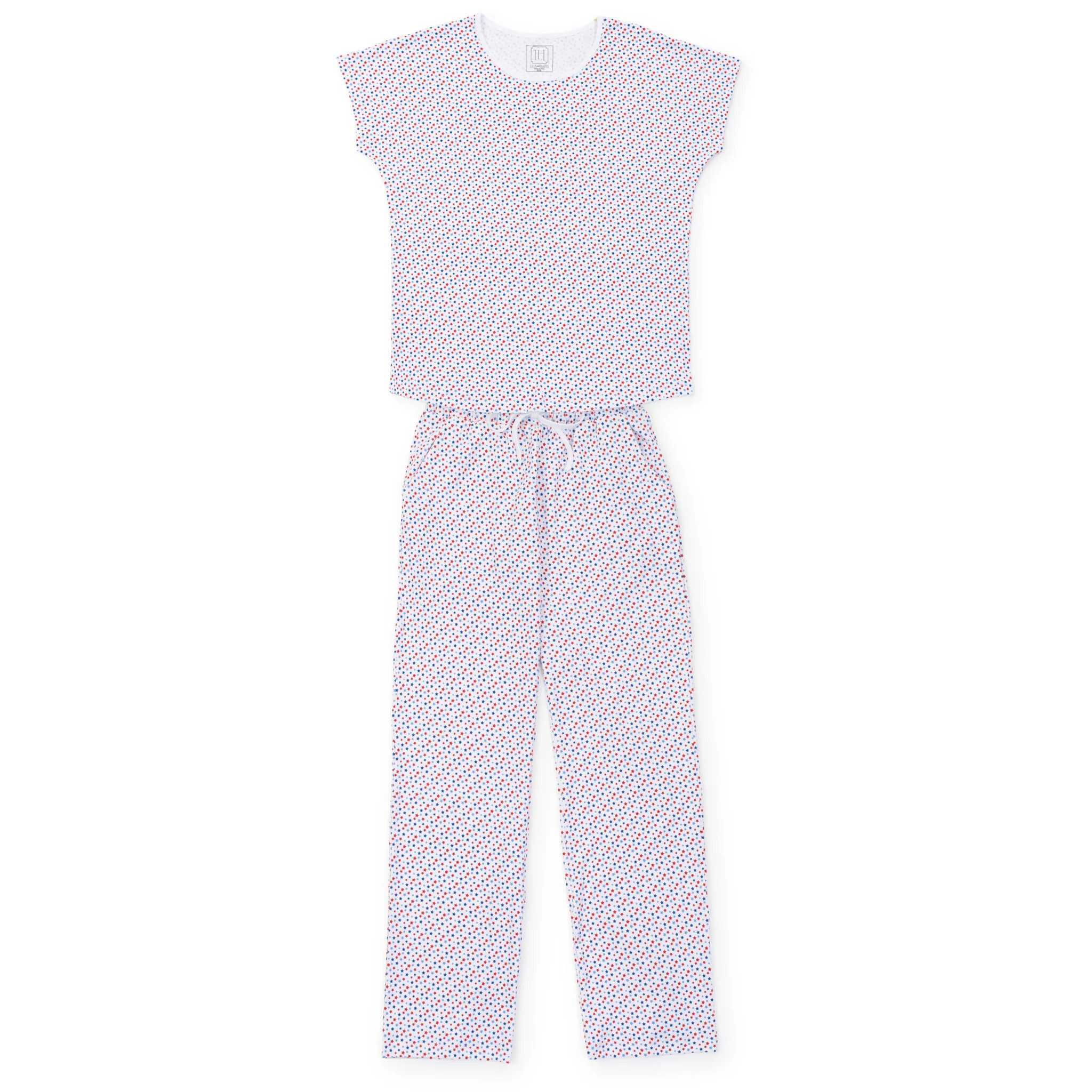 Marcia Women's Pajama Pant Set - Star Spangled | Lila and Hayes