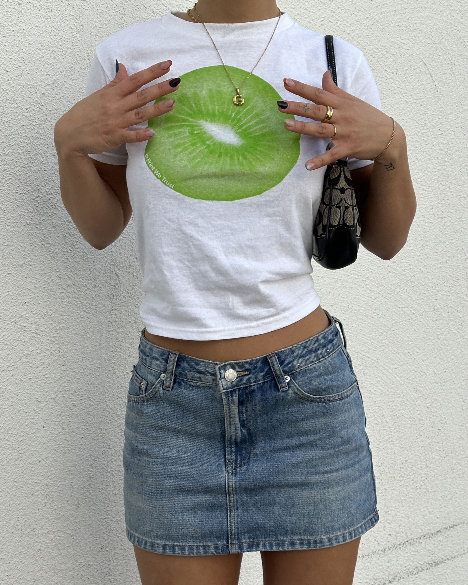 Favorite mini skirt 🤍