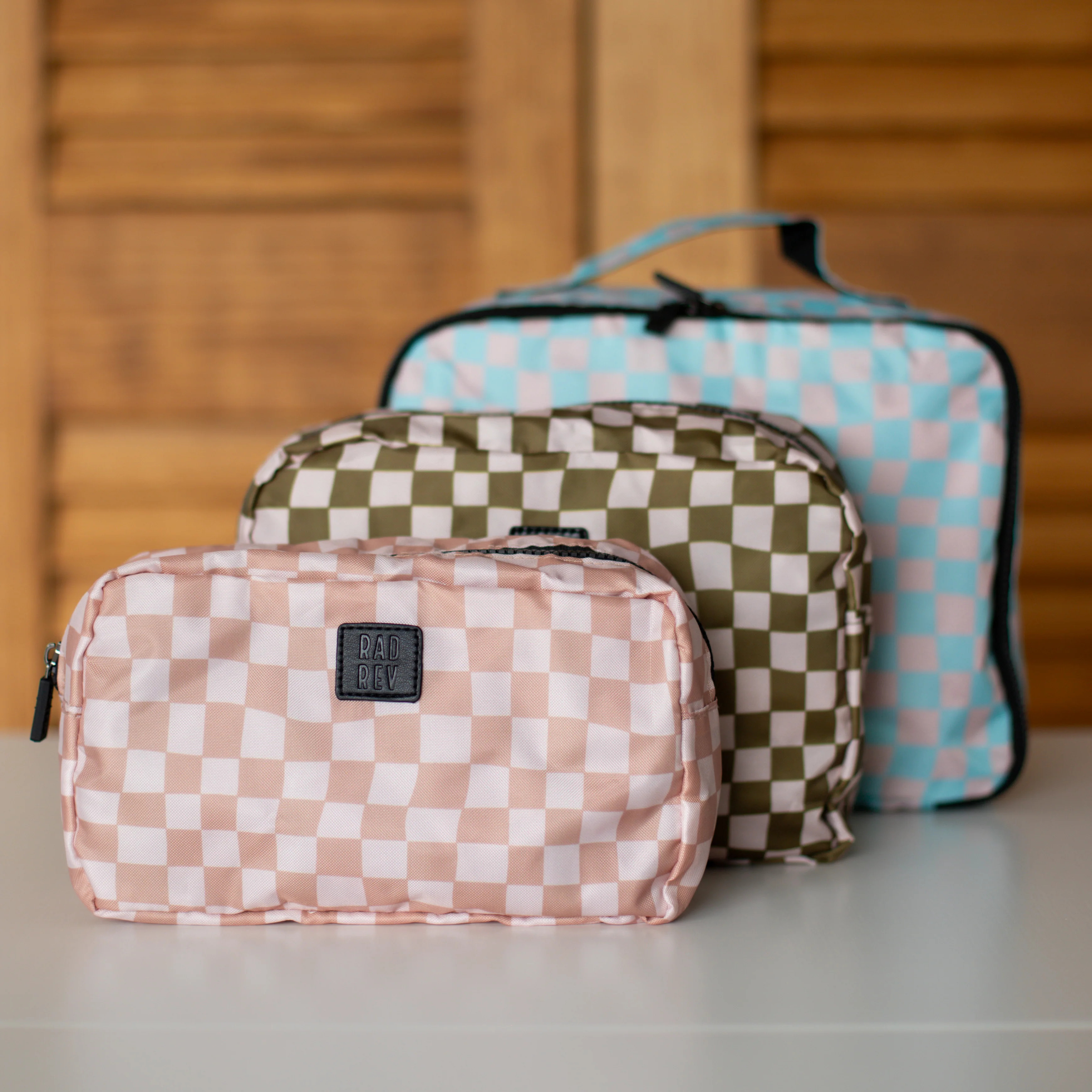 Packing Cubes Set in Check | Rad Revolution