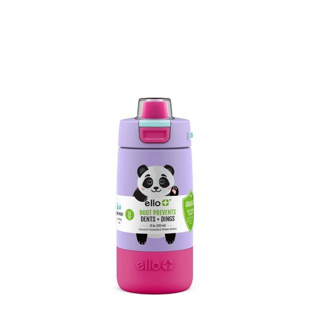 Ello 12oz Stainless Steel Colby Kids' Water Bottle | Target