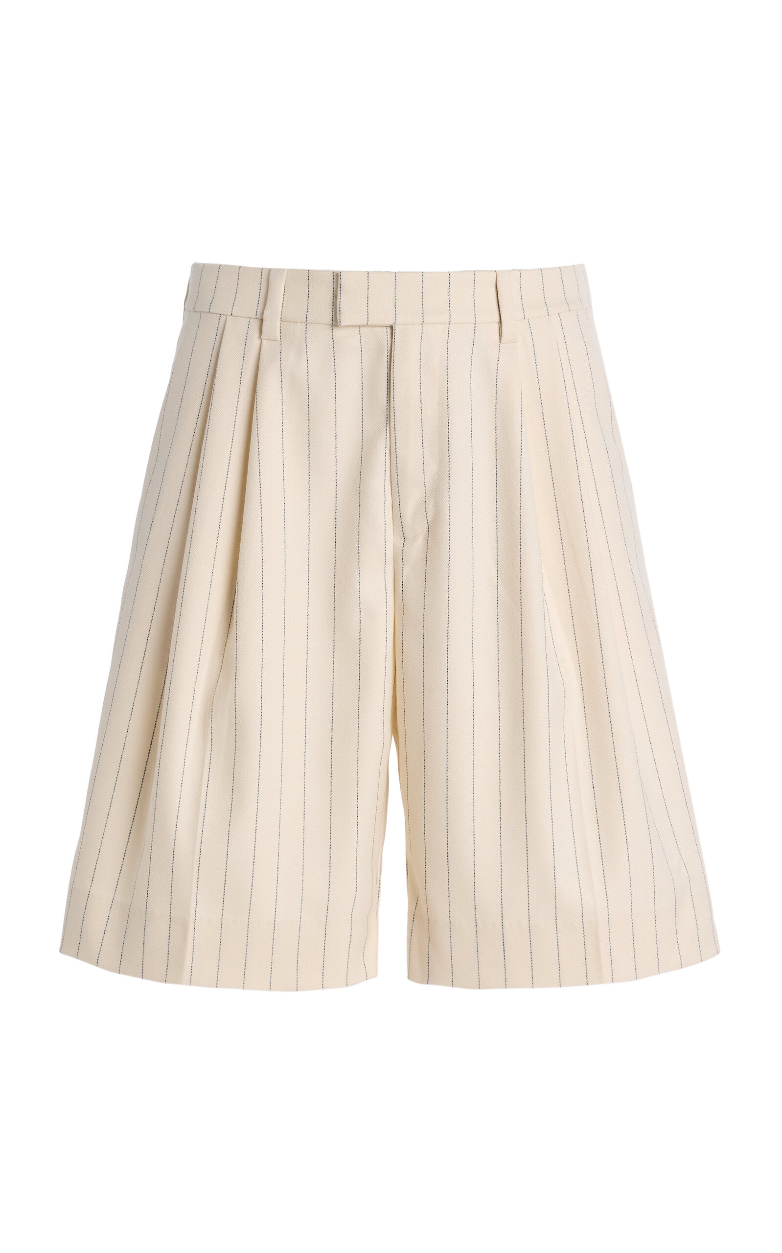 Favorite Daughter - Exclusive The Low Favorite Twill Bermuda Short - Stripe - US 12 - Moda Operandi | Moda Operandi (Global)
