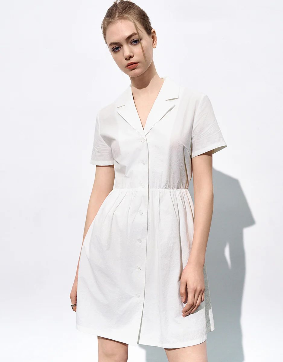 A-Line Shirt Dress | Urban Revivo