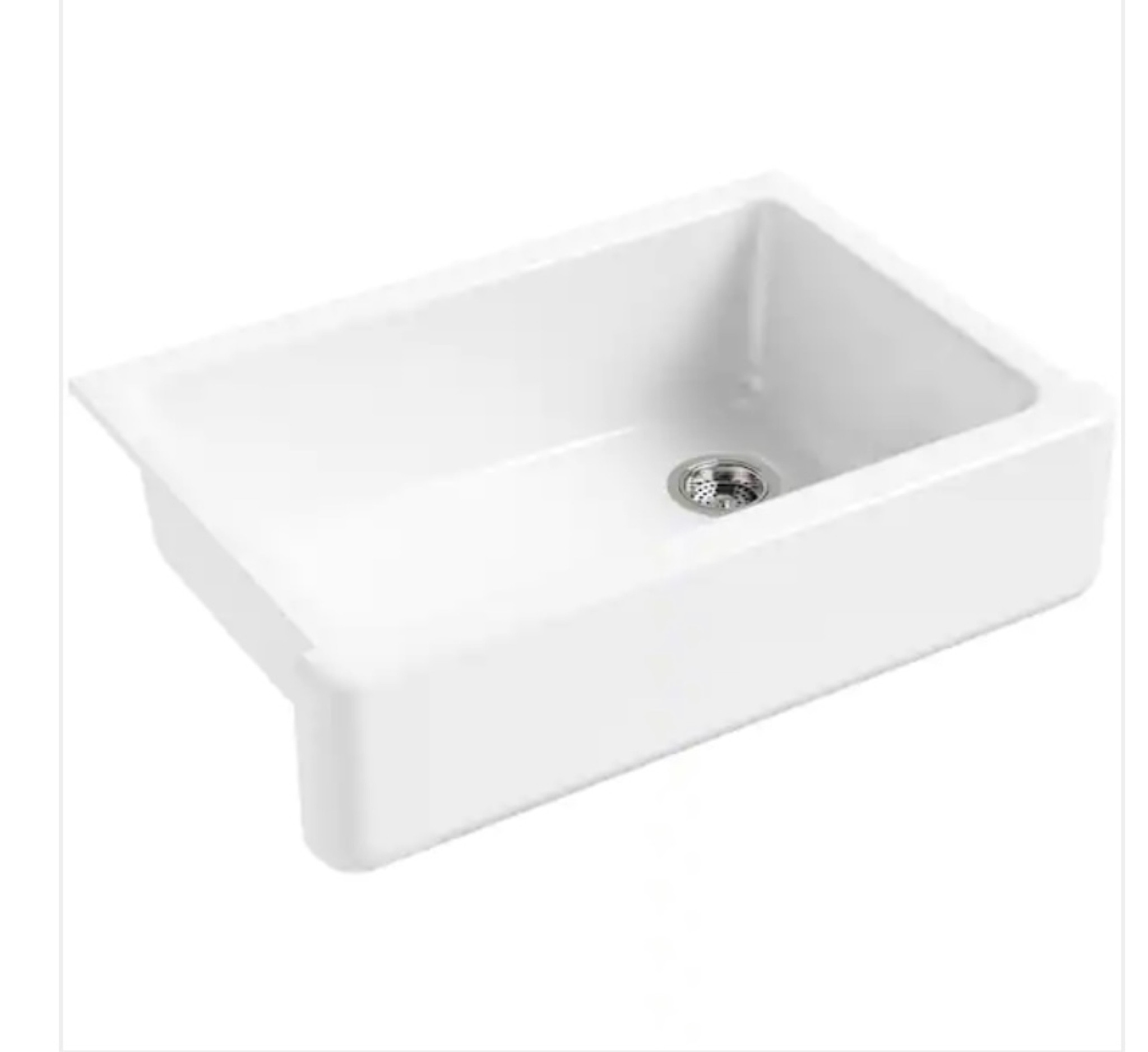 Our kitchen sink!  Love that the drain is on the side!  It helps so much to have the slope!

#LTKhome