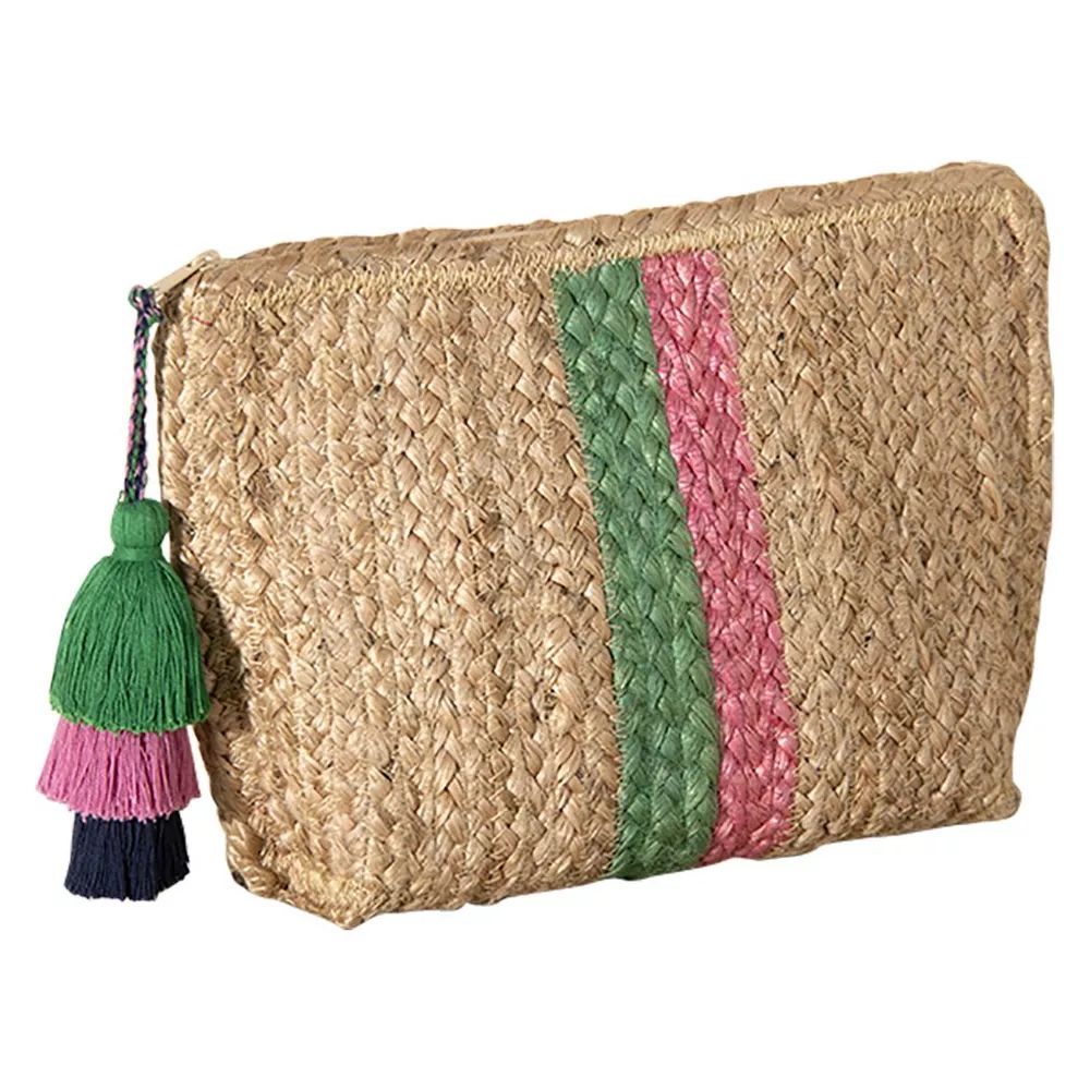 Evan Stripe Zippered Pouch With Tassel | Bealls