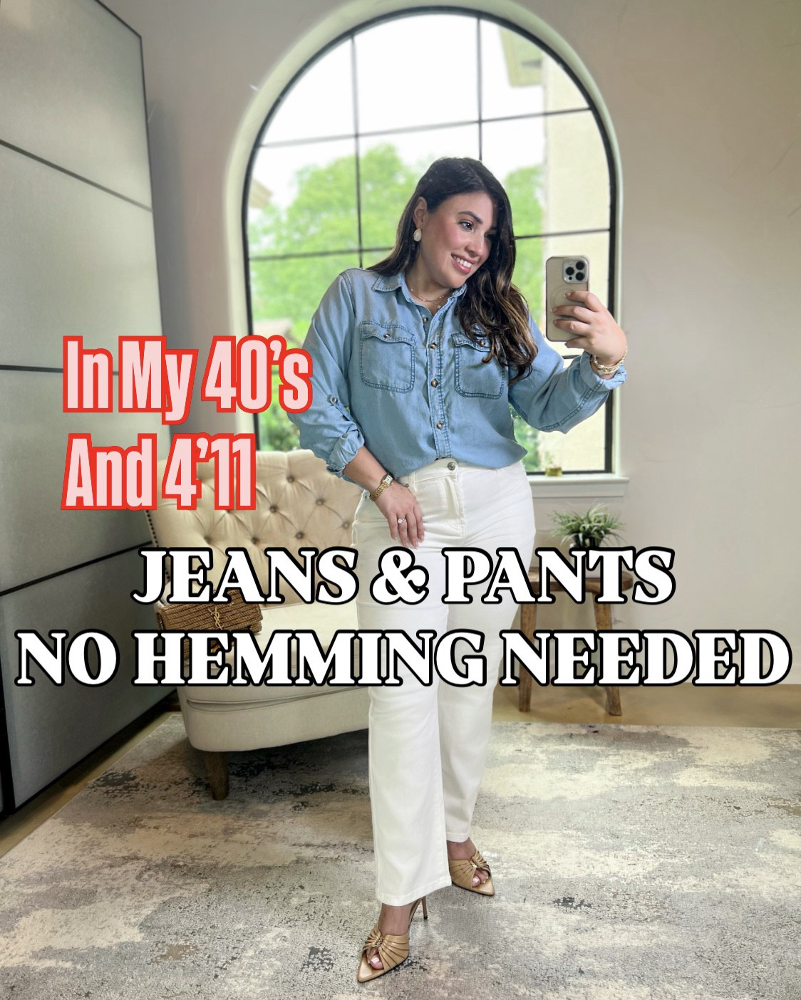 Petite girls, I did the work for you!  
I linked 30 petite-friendly jeans and pants that fit at 4’11 with no hemming or tailoring.

I’m 4’11, wear a size 29 or 8, and these are all tried-and-true.


#LTKmomlife #LTKPetite #LTKOver40