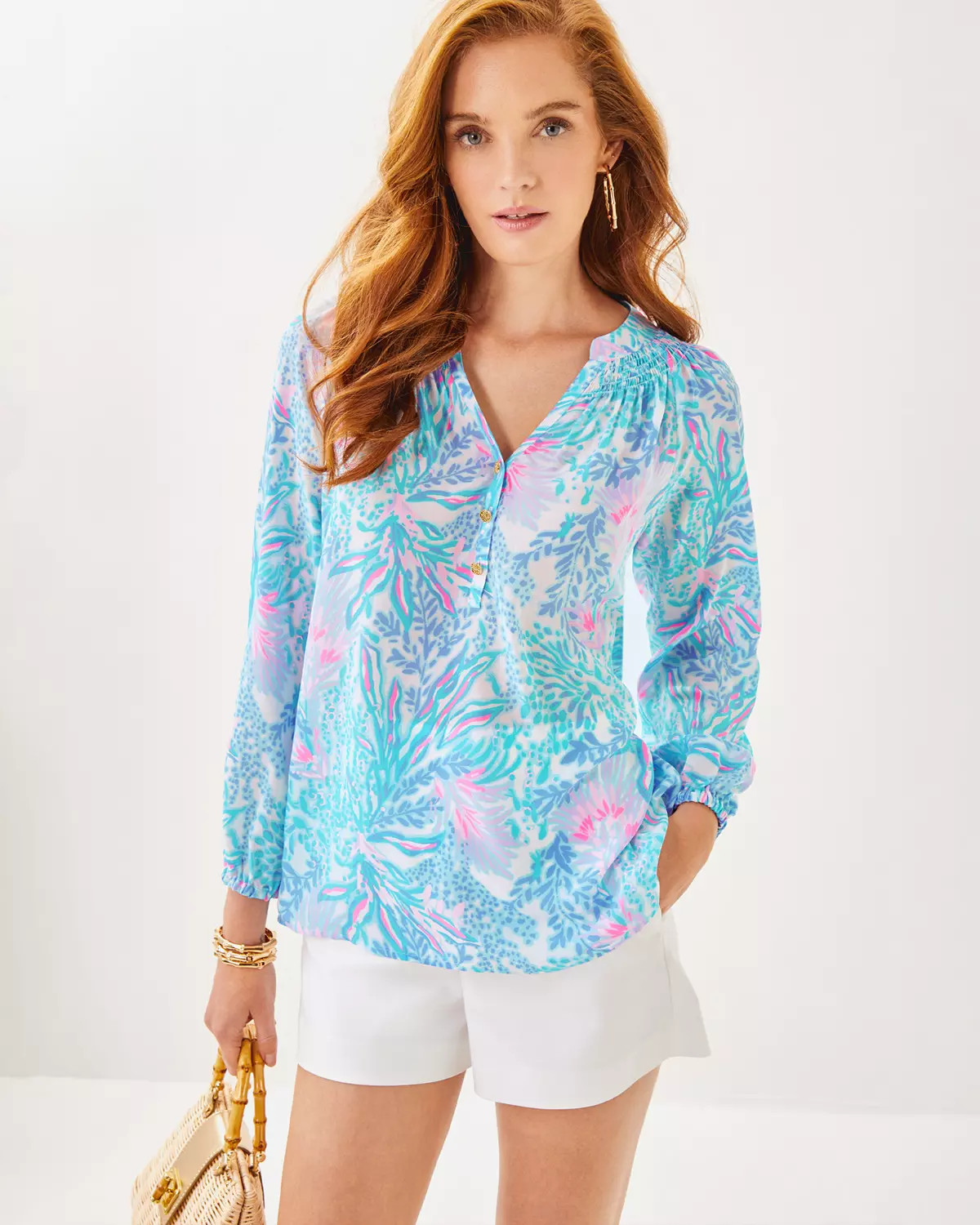 Elsa Silk Top | Lilly Pulitzer
