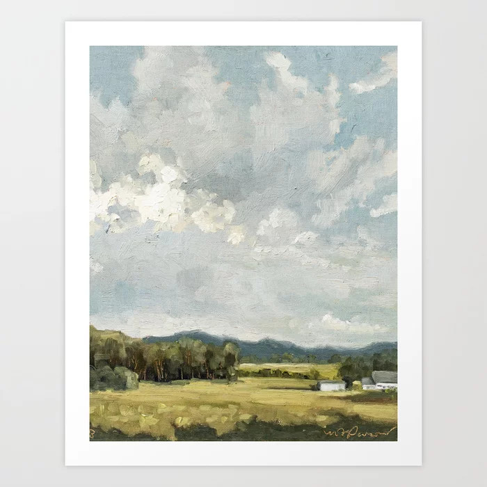 Nice View No. 8 Art Print | Society6
