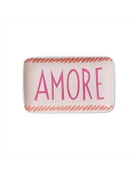 David Jones In The Roundhouse Amore Small Tray in Pink | David Jones (Australia & New Zealand)