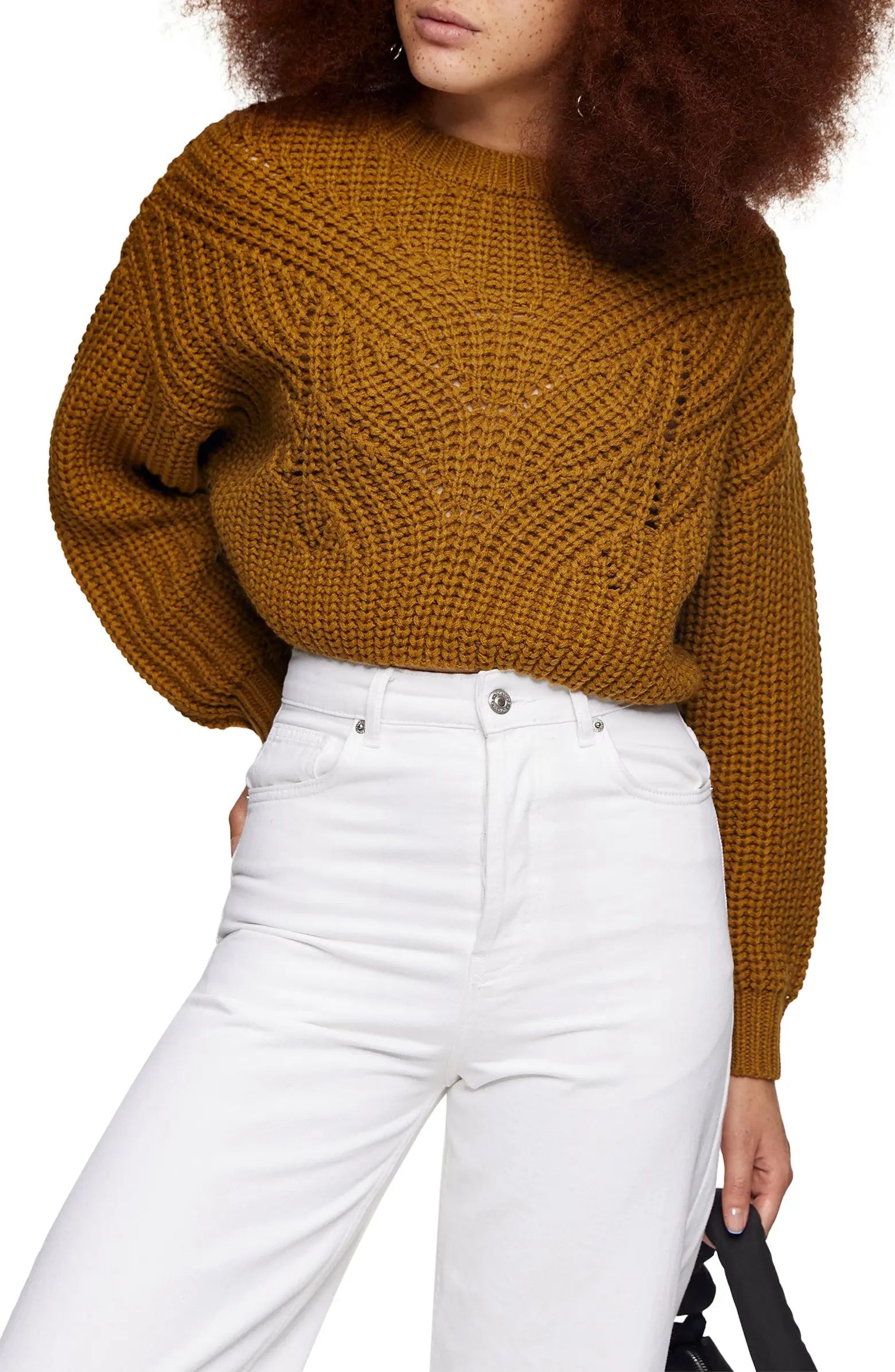 Butterfly Super Crop Sweater | Nordstrom