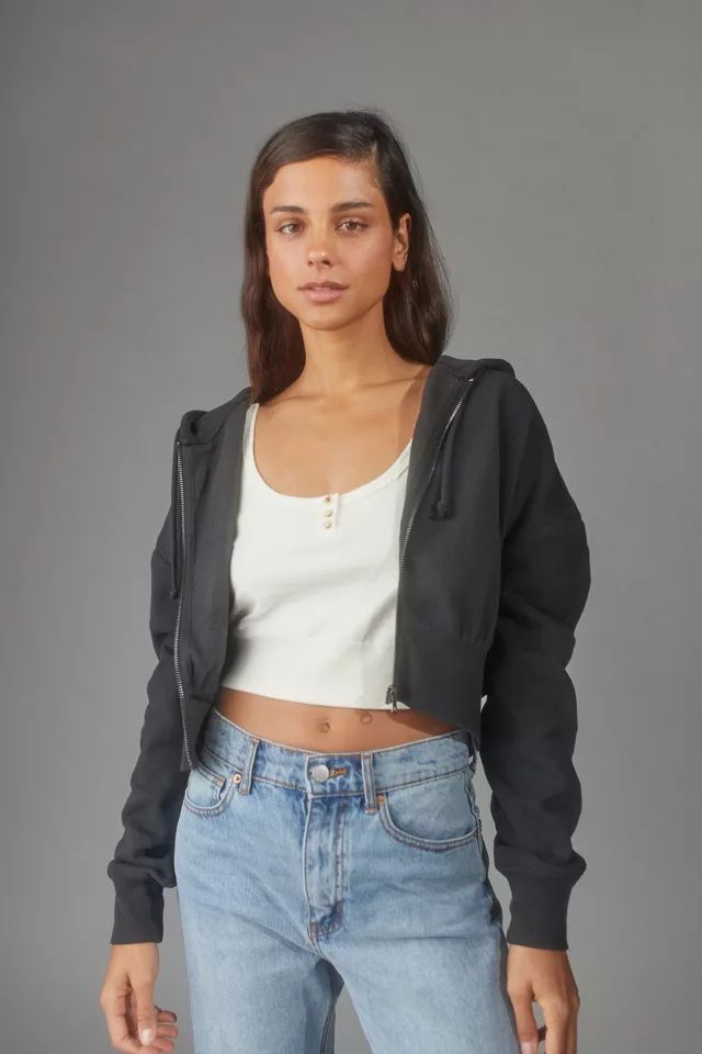 BDG Becky Zip-Up Sweatshirt | Urban Outfitters (US and RoW)