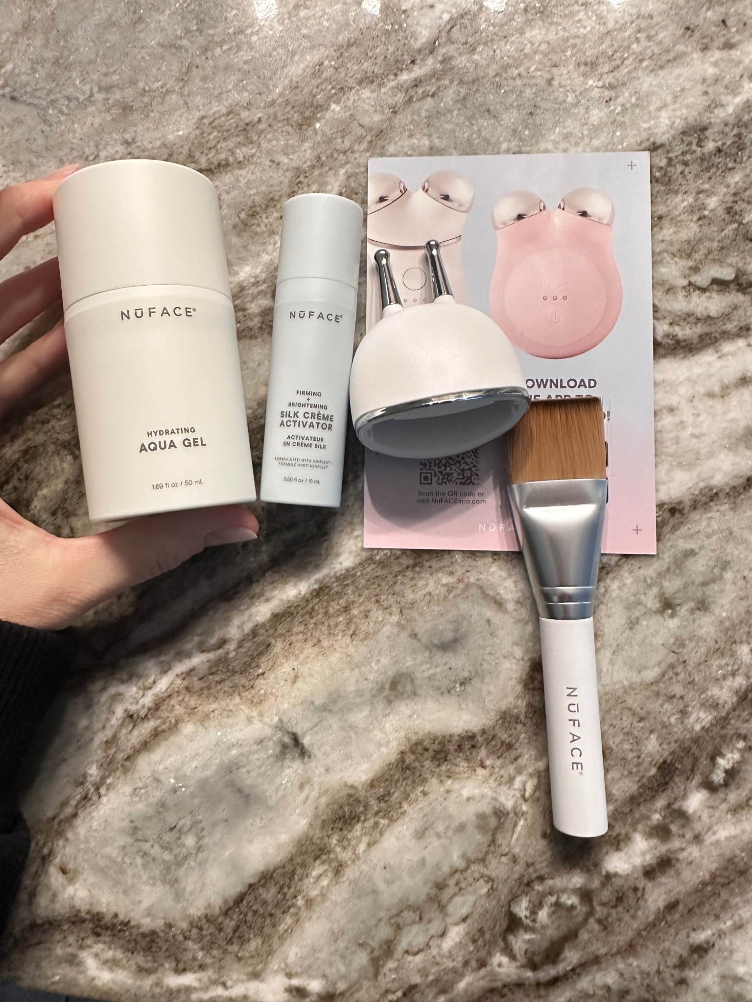 My daily must have for aging skin using it with nuface device