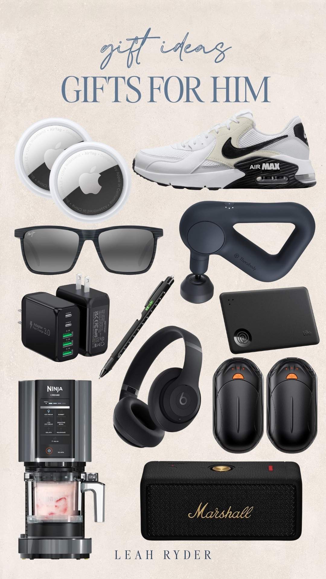 These Amazon gifts for him are practical, tech-savvy, and guaranteed to impress. From wireless headphones and sneakers to the Ninja Creami and massage guns, these men’s gift ideas are perfect for Christmas morning or birthdays.

#LTKHoliday #LTKMens #LTKGiftGuide