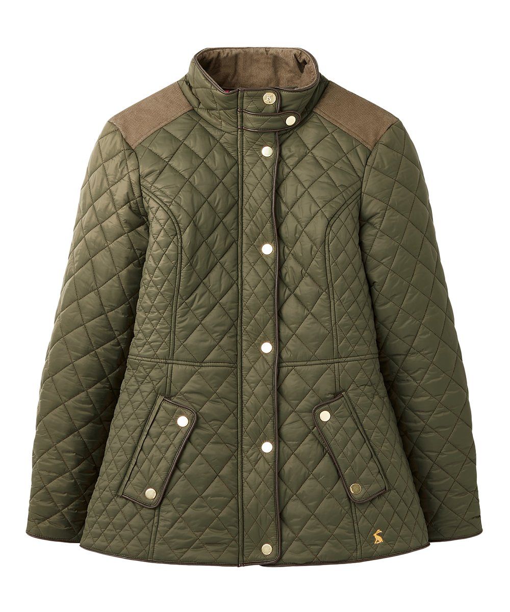 Joules Grape Leaf Newdale Quilted Jacket - Women | Zulily