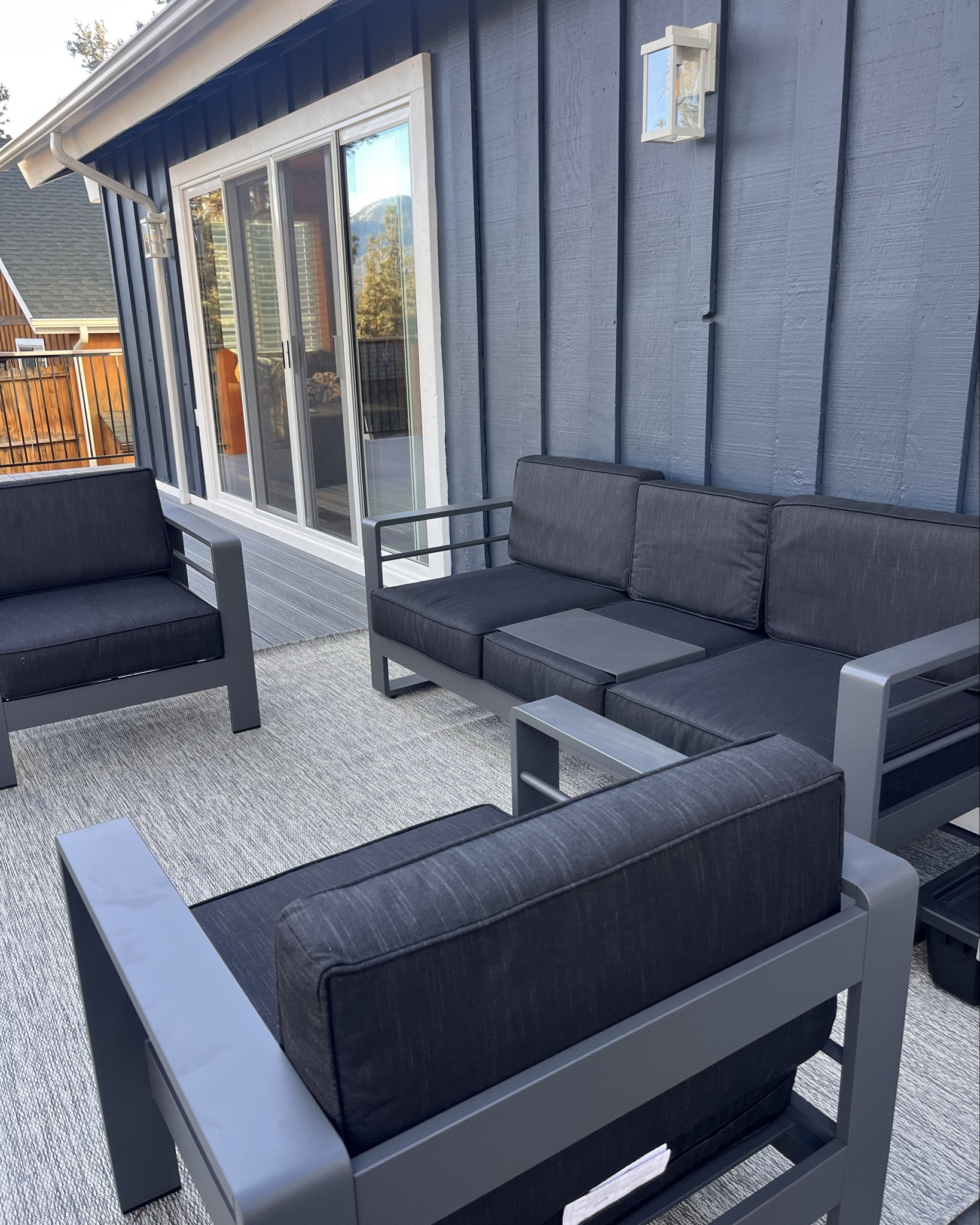 Built a new deck and added patio furniture and new lamps from Wayfair this weekend.

#LTKHome #LTKSaleAlert