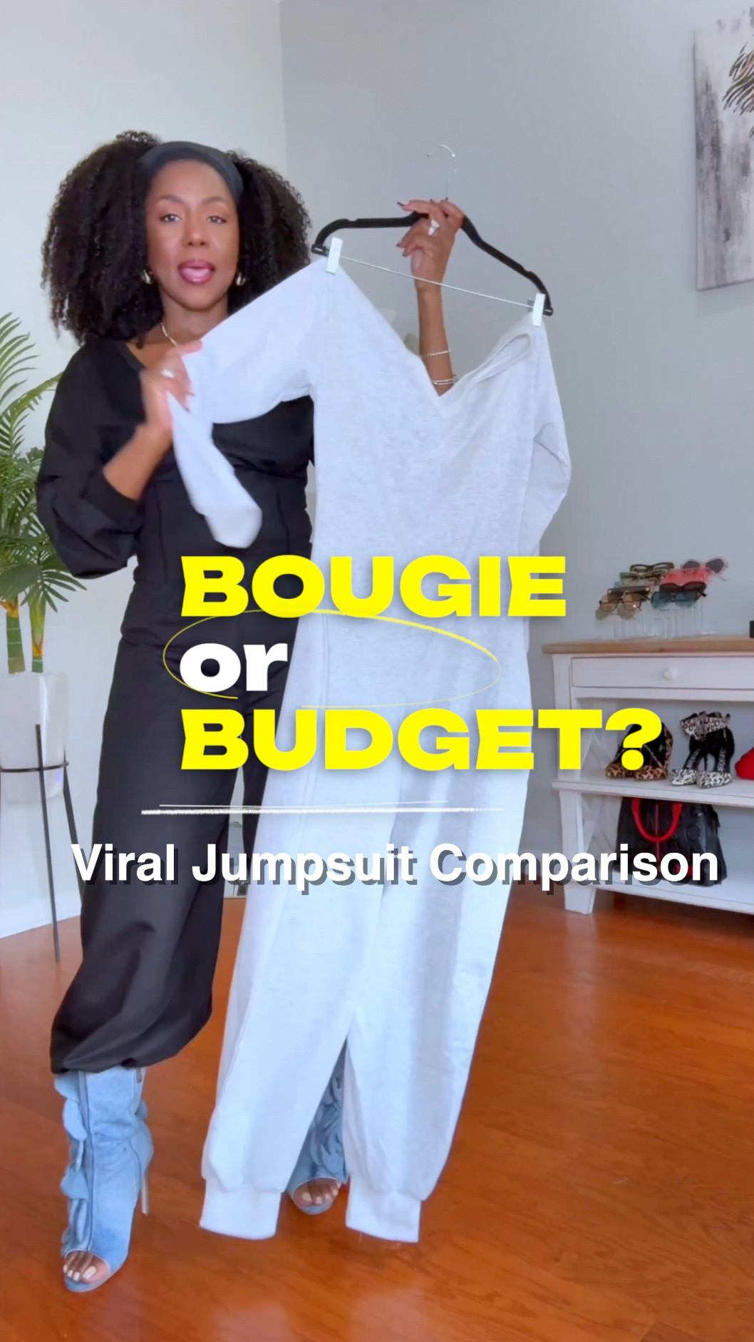 BOUGIE or BUDGET? 👀💅🏾
Viral Jumpsuit Comparison — I tried 3 so you don’t have to!

Here’s the real tea ☕️👇🏾

🖤 Micas (Structured Queen) 
Snatched waist stitching, thicker fabric, oversized sleeves, and a zipper back = this one gives SHAPE 👏🏾
➡️ I can’t link this one here, but search on ShopMicas.com:
“Solid High Waist Long Sleeve Jumpsuit” (black)

🤍 Amazon (Budget Babe)
Lightweight, comfy, and easy for everyday… but no waist stitching so less structure. Still cute, just not #1 😌

💅🏾 Akira (Bougie Favorite)
The silhouette?! CHEF’S KISS 👏🏾 The leg shape alone makes this one feel elevated and fashion-forward. This is my favorite aesthetically ✨

✨ Sizing for reference:
I’m 5’5”, 155 lbs
Wearing a Medium in Micas + Amazon (true to size) ✔️
Akira — don’t have it (yet 👀), so can’t speak on fit

✨ My verdict:
Micas = best structure + quality
Amazon = easy everyday option
Akira = BEST silhouette (that girl energy 💅🏾)

I linked the Amazon + Akira versions here for you 👇🏾
Tap to shop + save for later!

#LTKFinds #LTKStyle #LTKCreator #FashionOver50 #AmazonFashion #StyleOver40 #EffortlessStyle #ThatGirlStyle #BlackGirlStyle #OOTD #ViralFashion #JumpsuitStyle #BougieVsBudget #fyp
:::

#LTKOver40 #LTKootd #LTKWorkwear