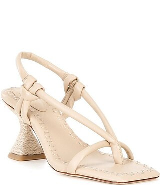 Antonio Melani x M.G. Style Harlan Leather Slingback Block Heel Dress Sandals | Dillard's | Dillard's